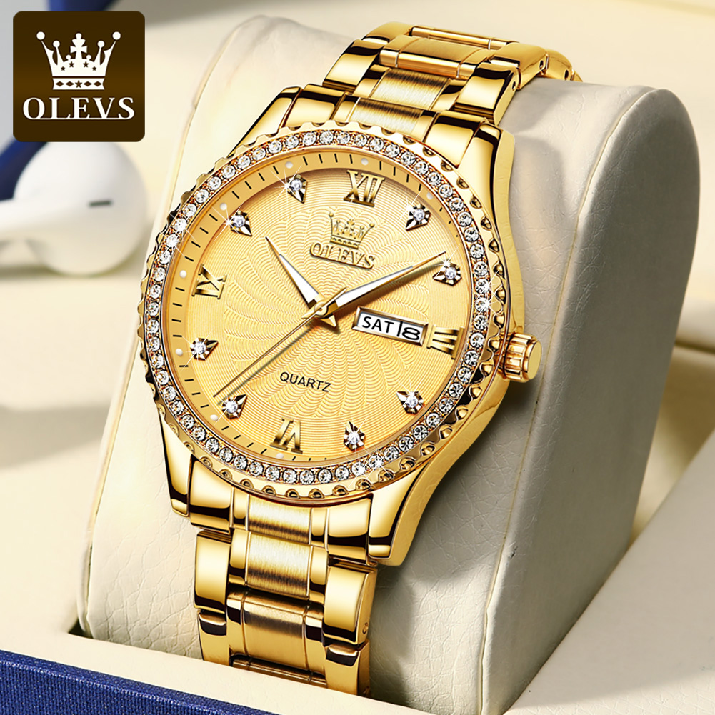 Luxury Watch Maker - Relógio de Quartzo de Luxo OLEVS