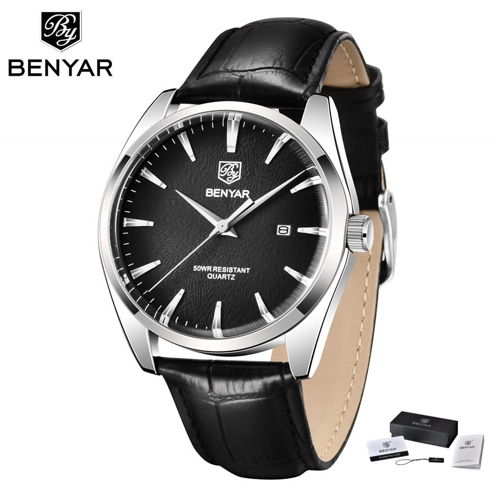 Luxury Watch Magazine - Benyar 5163 marca superior de luxo