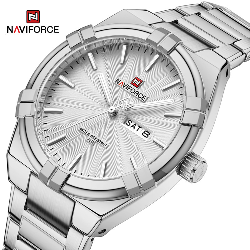 Luxury Watch Maker - Relógio Masculino de Marca Top NAVIFORCE,