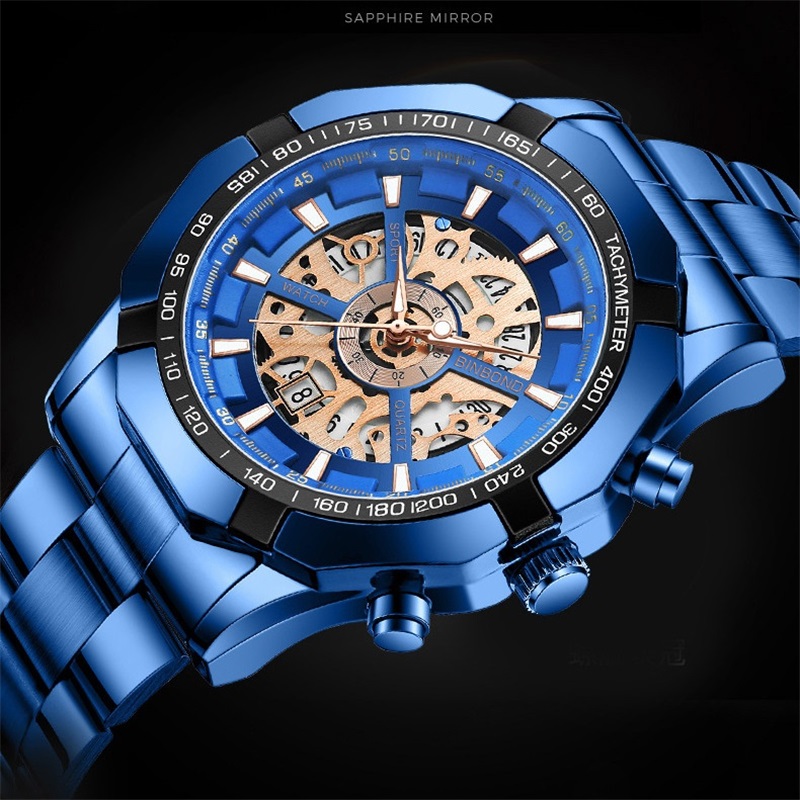 Relógios Masculinos Binbond, M - Luxury Watch Maker avaliação e preço
