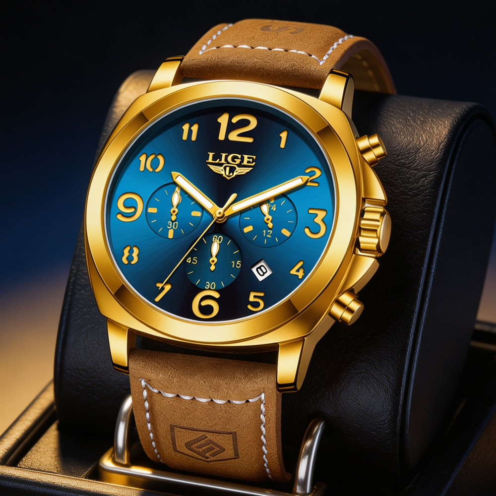 Relógios masculinos da LIGE, d - Luxury Watch Magazine avaliação e preço