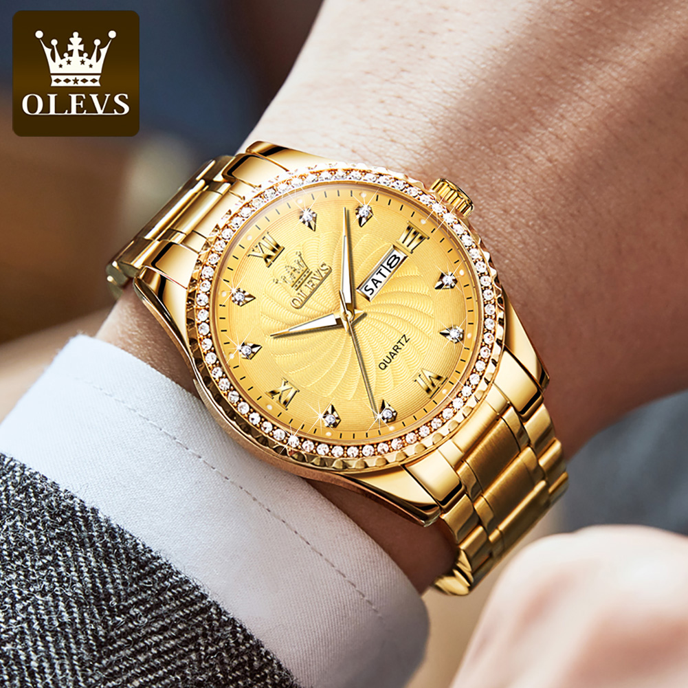 Relógio de Quartzo de Luxo OLE - Luxury Watch Maker avaliação e preço
