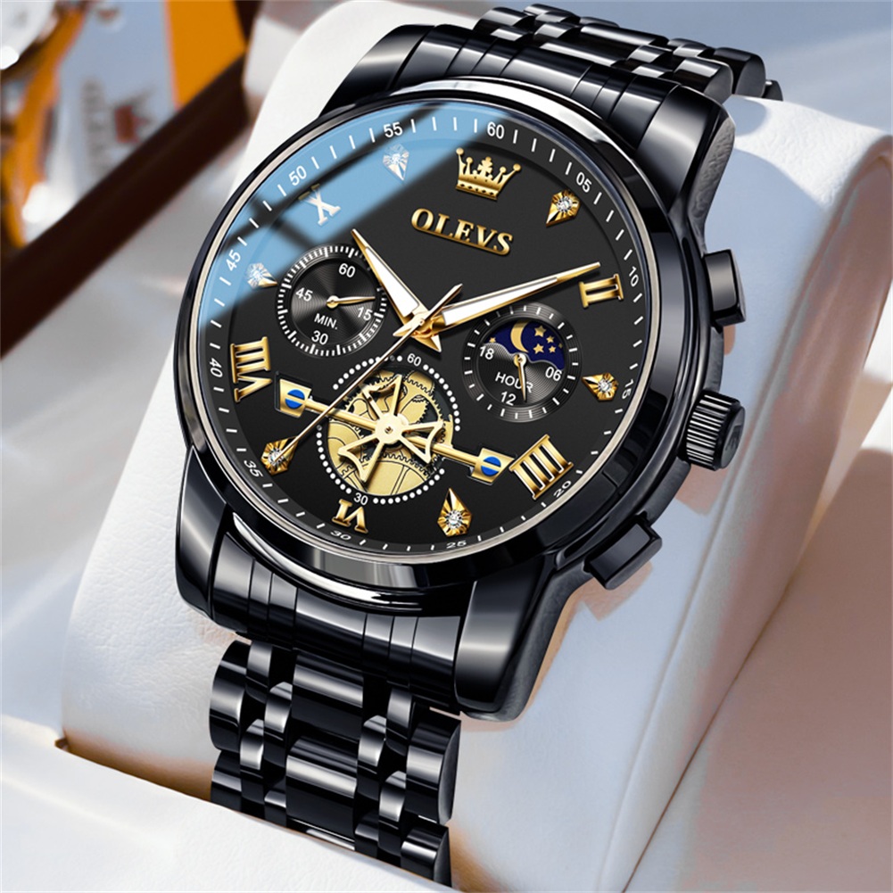 Relógios de Luxo OLEVS Novos c - Luxury Watch Maker avaliação e preço