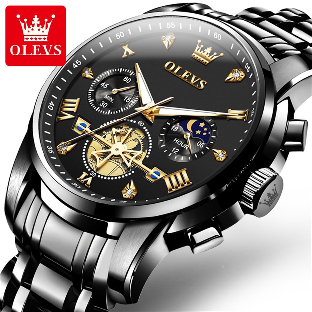 Relógios de Luxo OLEVS Novos c - Luxury Watch Maker avaliação e preço