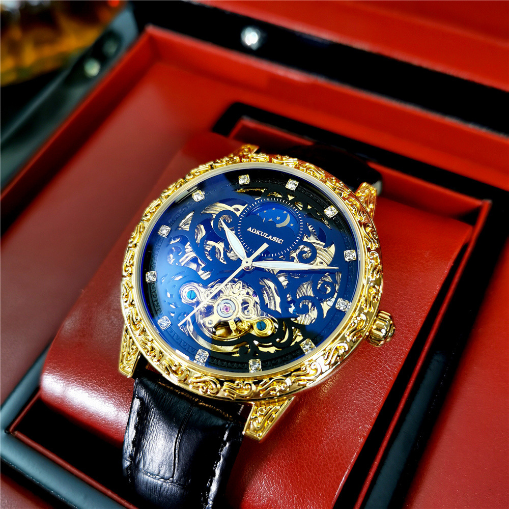 Aokulasic retro iced out esque - Luxury Watch Iceberg avaliação e preço