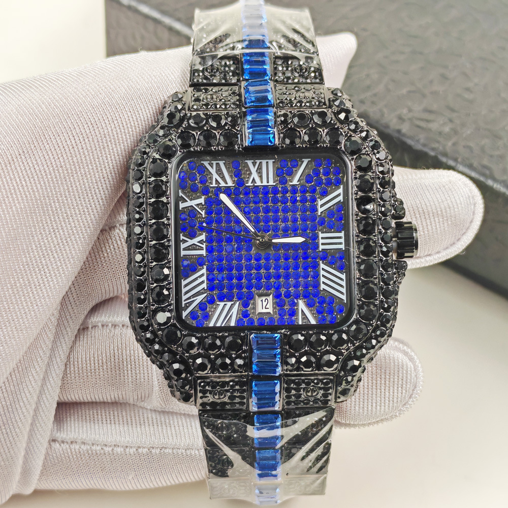 Relógio de Quartzo Hip Hop Pre - Luxury Watch Iceberg avaliação e preço
