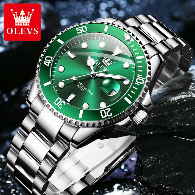 Olevs relógio de quartzo origi - Luxury Watch Magazine avaliação e preço
