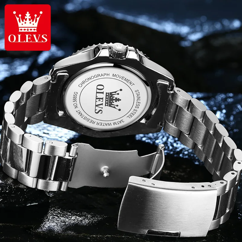 Olevs relógio de quartzo origi - Luxury Watch Magazine avaliação e preço