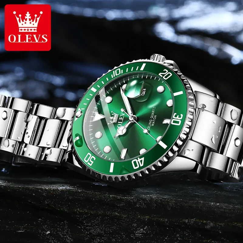 Olevs relógio de quartzo origi - Luxury Watch Magazine avaliação e preço